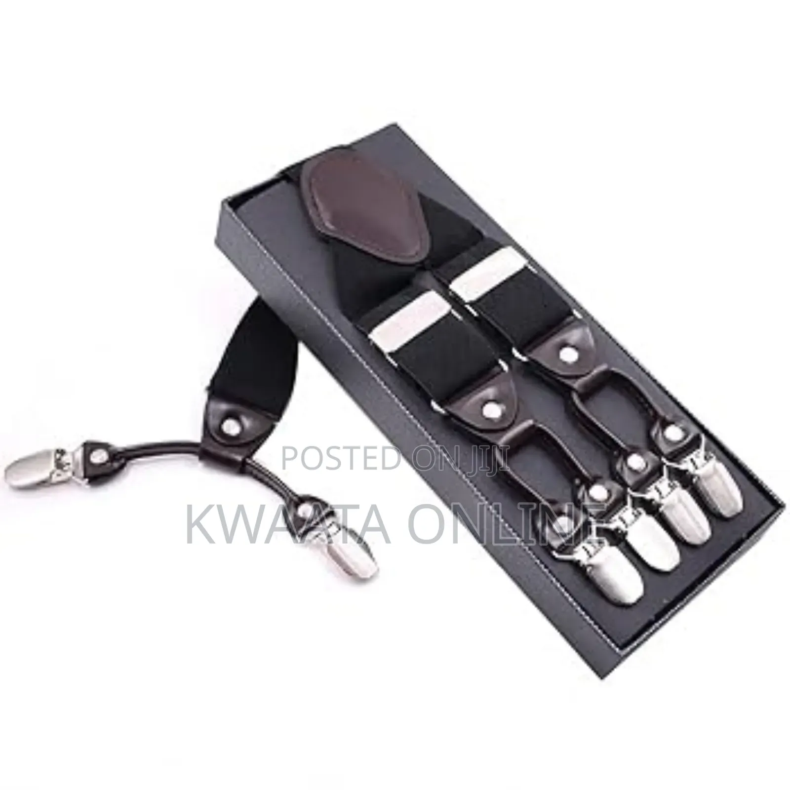 Men's Braces Elastic Shoulder Strap Y Back 6 Clips
Suspenders