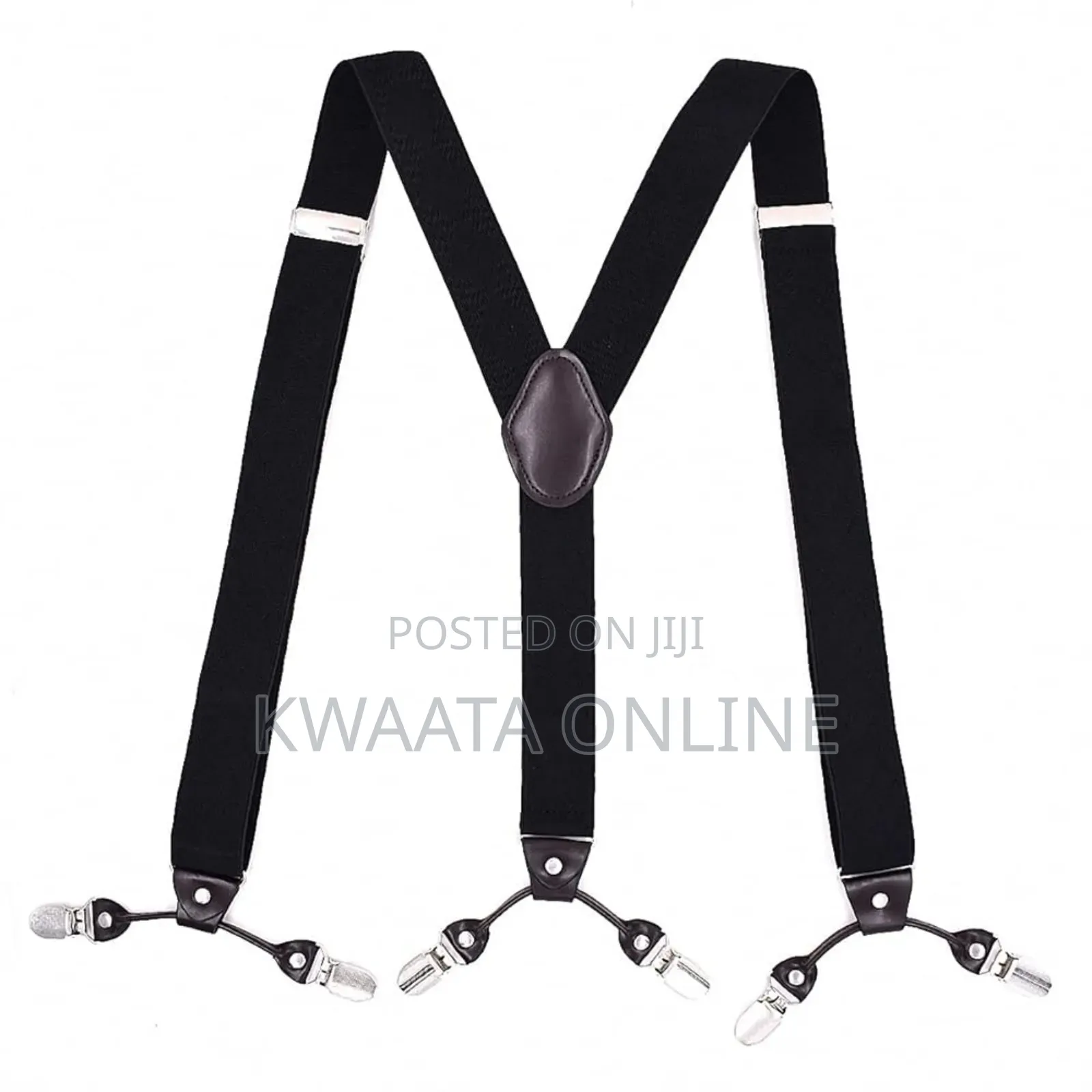 Men's Braces Elastic Shoulder Strap Y Back 6 Clips
Suspenders