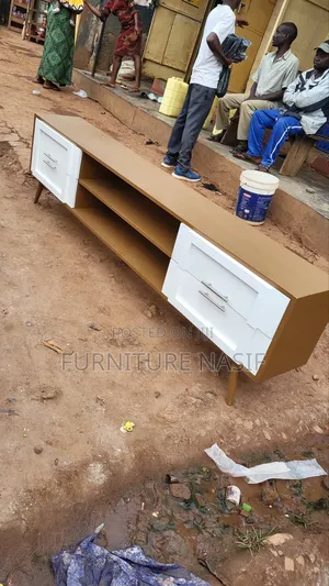 Tv Stand Sapele and White Available