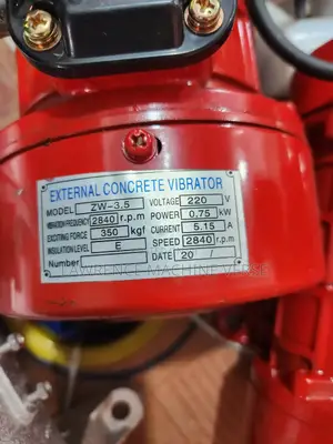 Concrete Vibrator Motor 0.75kw/1hp