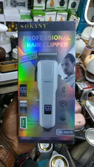 Sokany
Sokany Professional Digital Rechargeable Hair Clipper