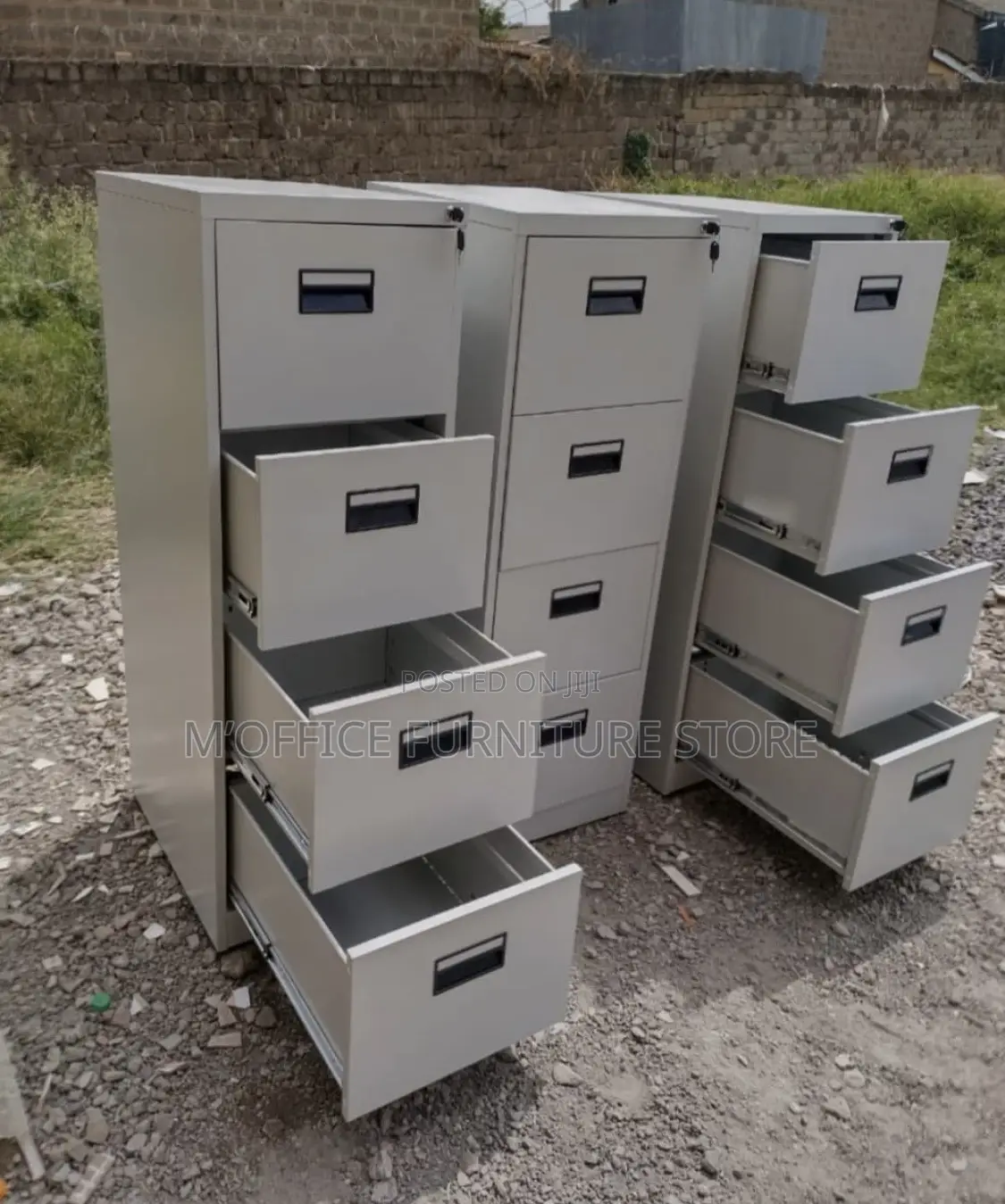 Brand New Black Handle Cabinets