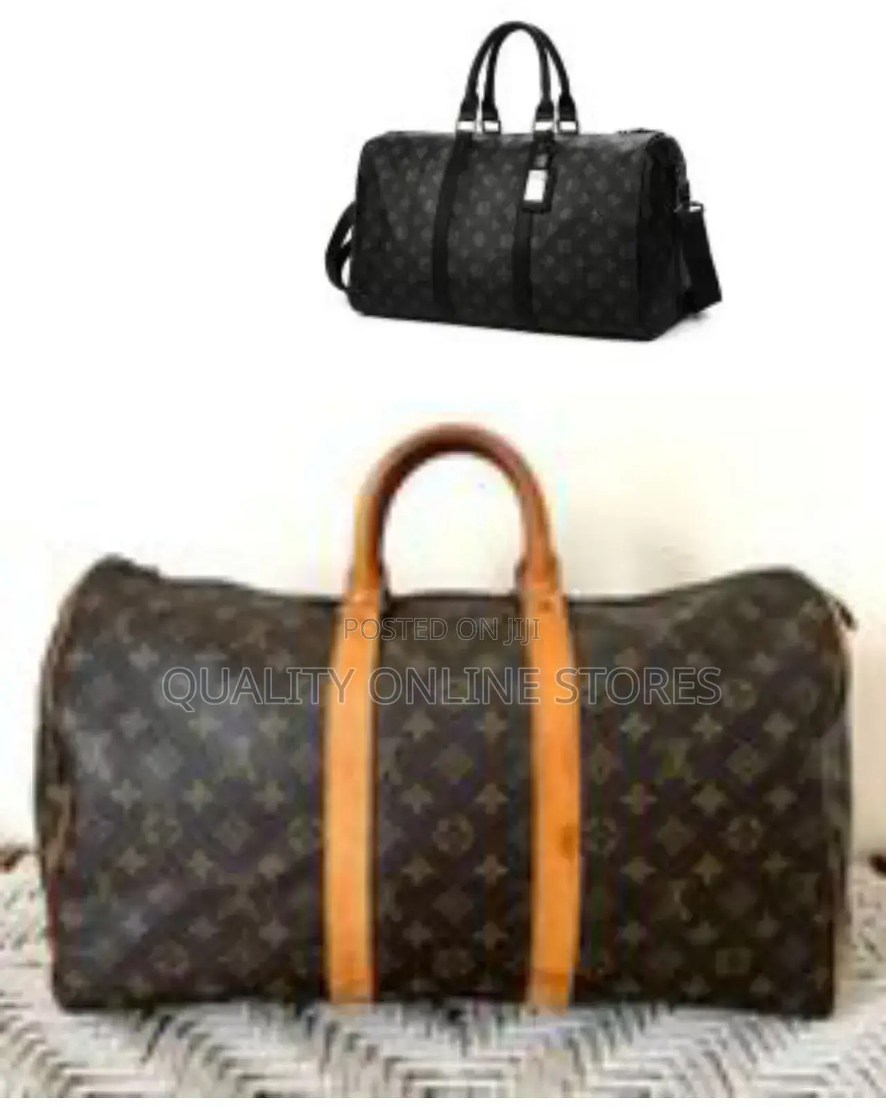 Monogram Eclipse Keepall Bandouliere 55 Travel Duffle Bag - Multicolor