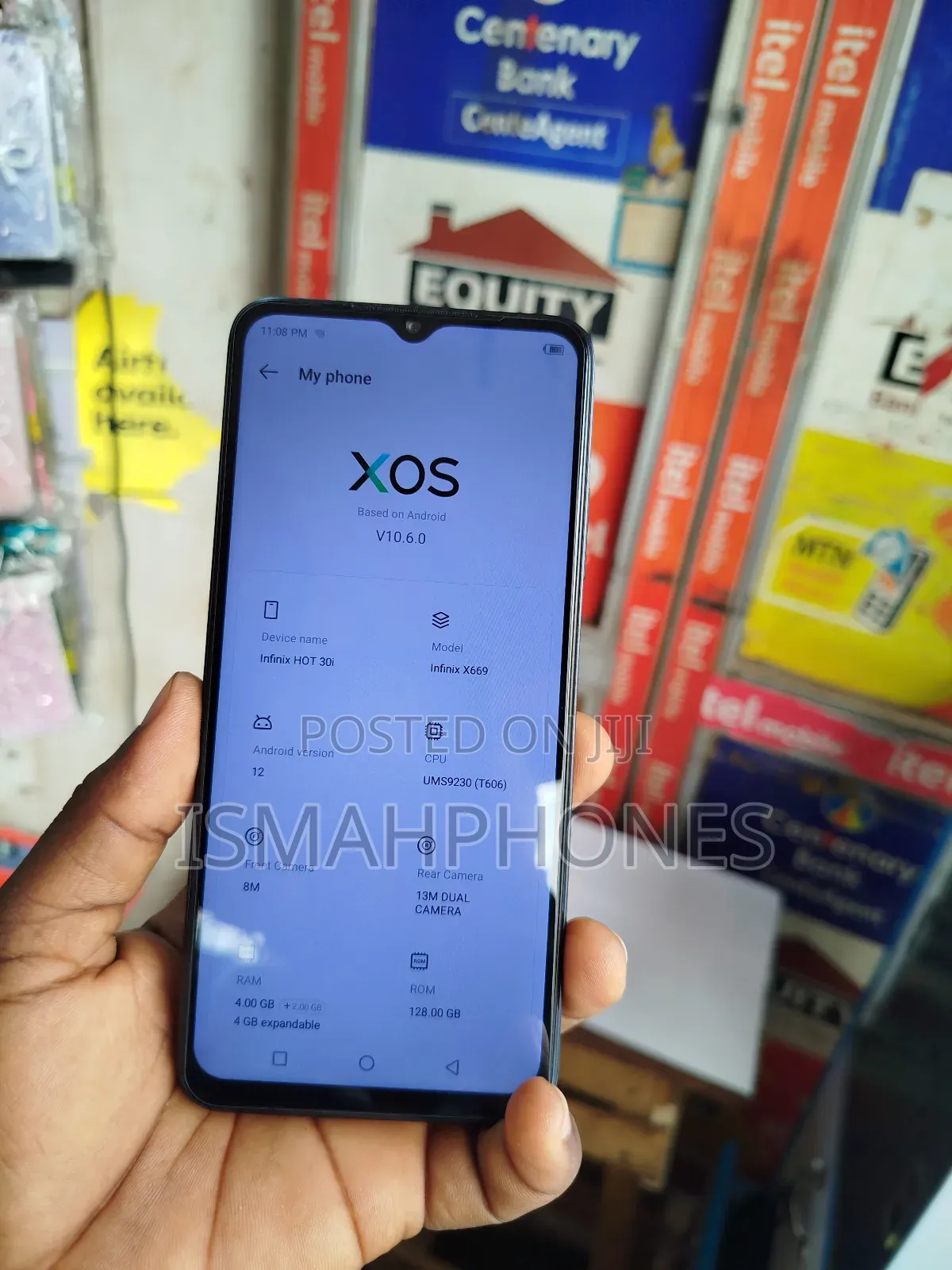 Infinix Hot 30i 128 GB Black