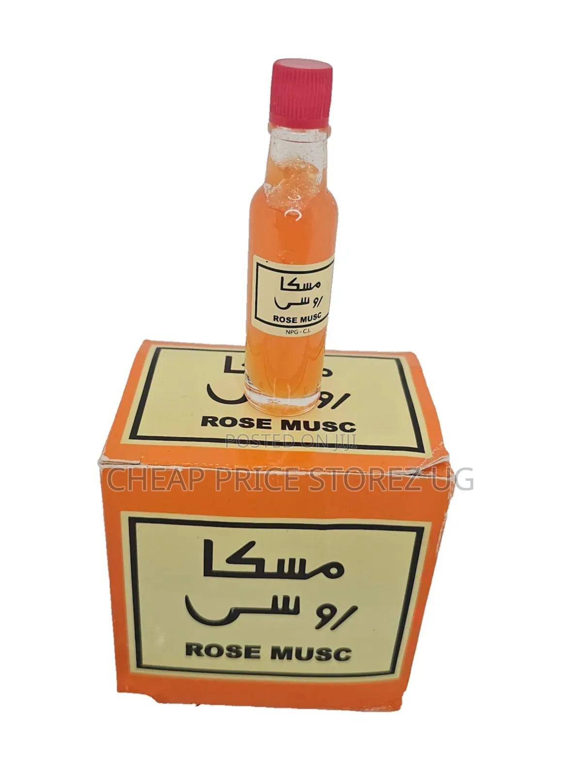 1 Piece Rose Musc Spiritual Perfume Oil Essence of Love Purity - 10ml