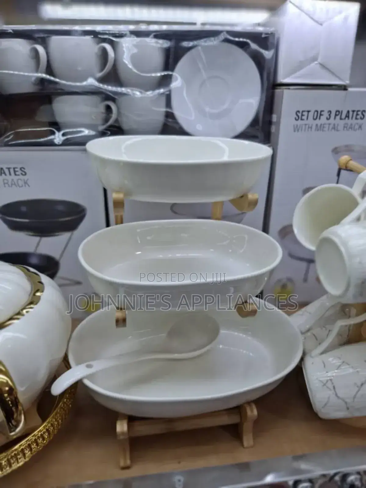 Multi Function Serving Sets 3tiers