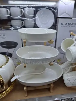 Multi Function Serving Sets 3tiers