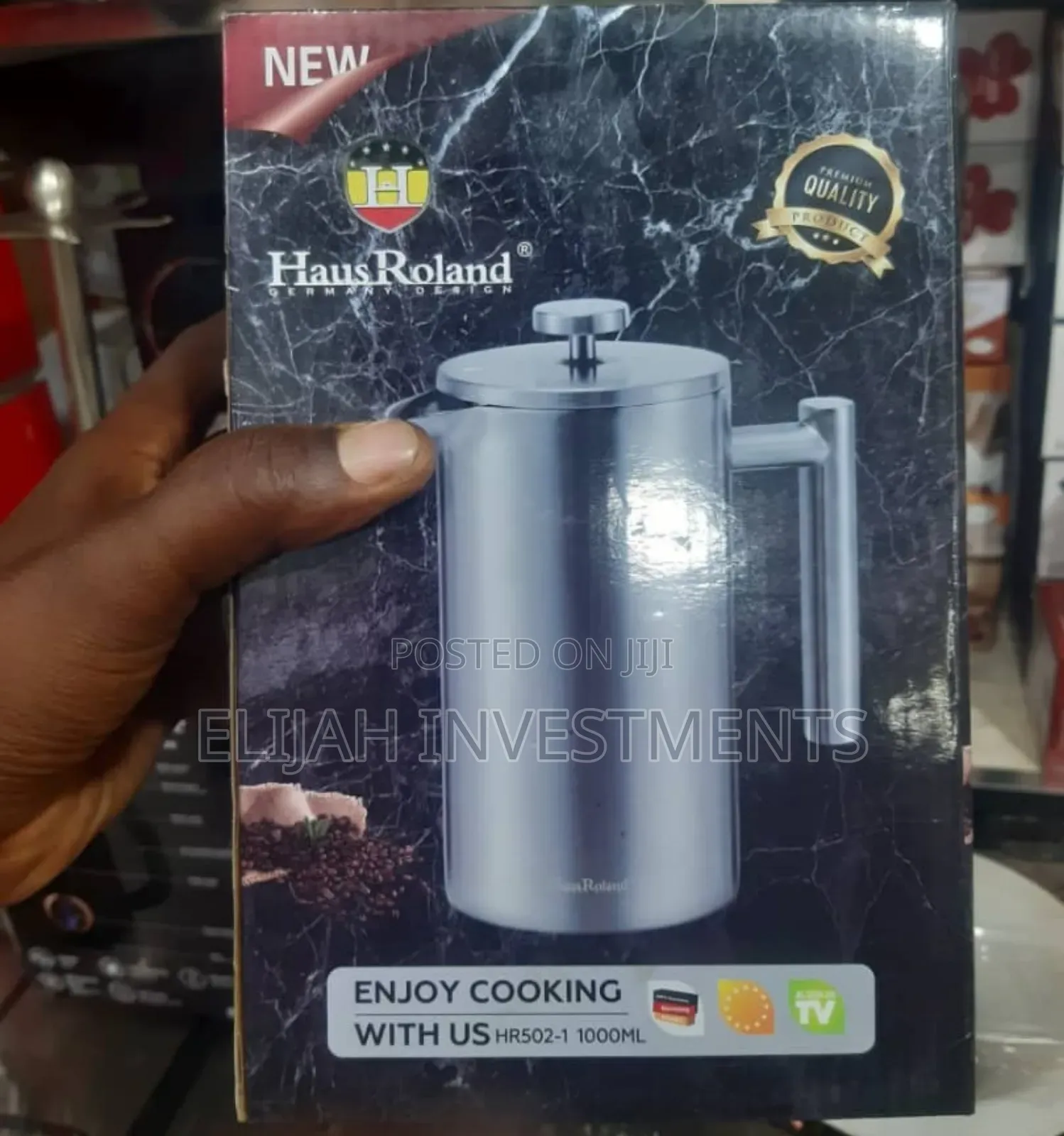Double Wall Stainless Steel French Press Coffee Maker