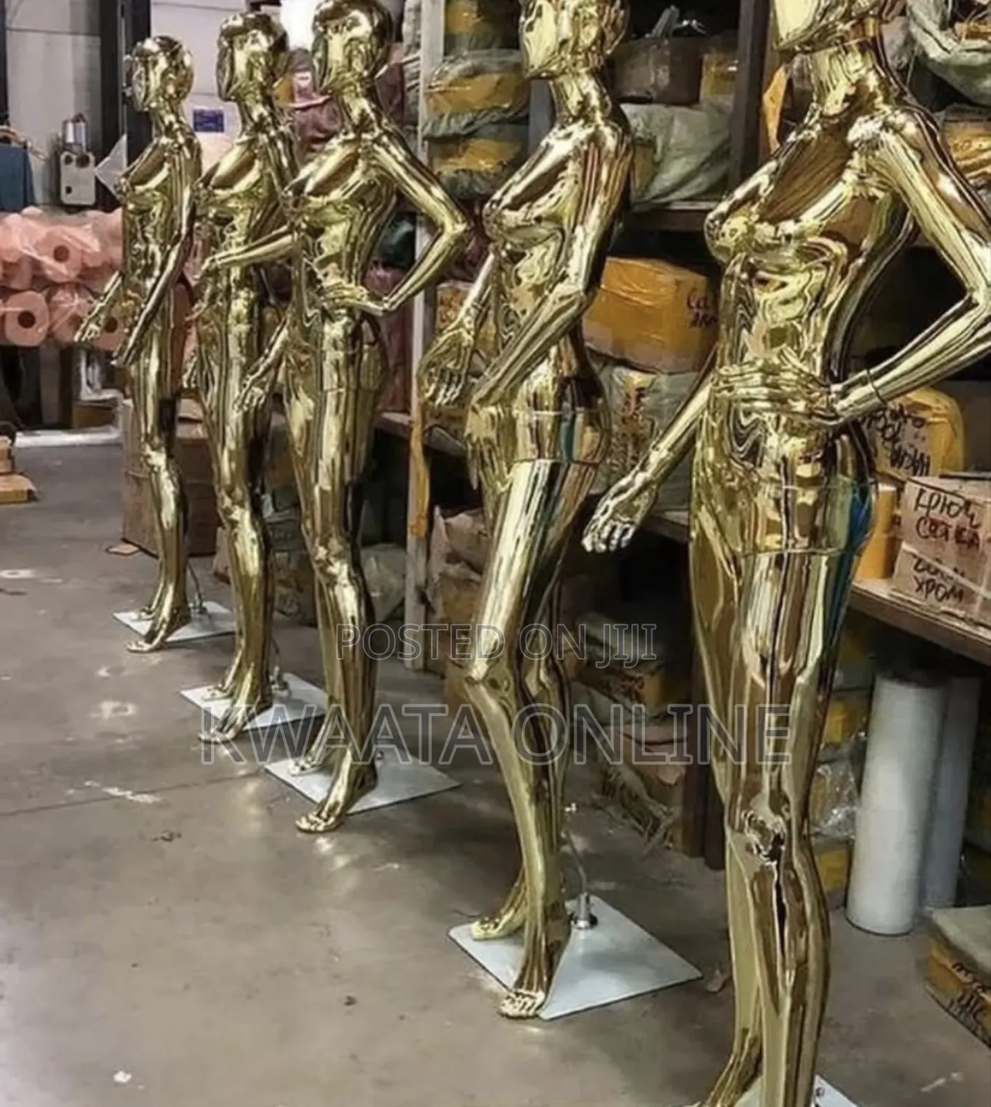 Mannequin Dress Form Woman Gold Full Mannequin, Dress Shape Pinnable