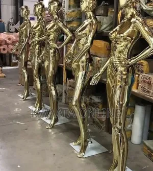 Mannequin Dress Form Woman Gold Full Mannequin, Dress Shape Pinnable