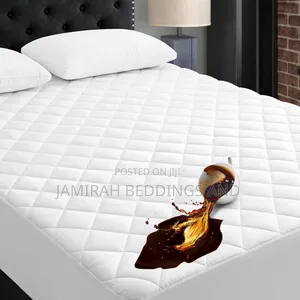 Plain White Mattress Protector