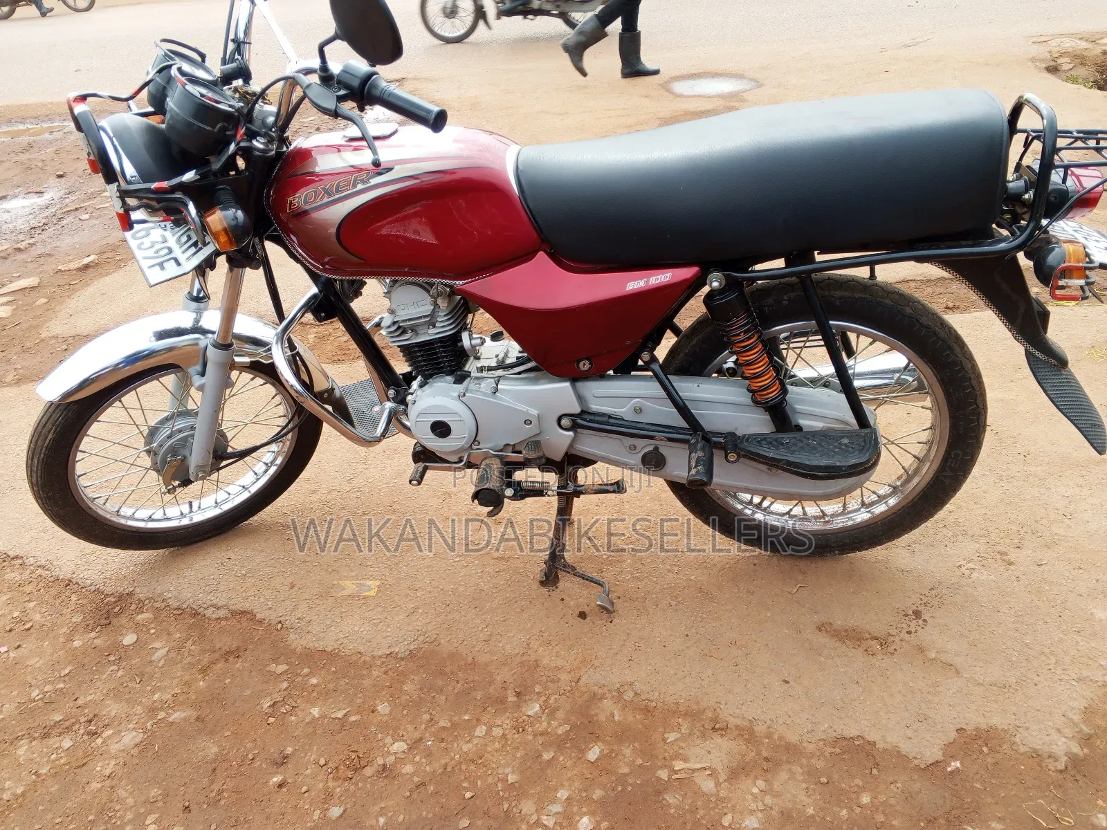 Bajaj Boxer 100 2024 Red