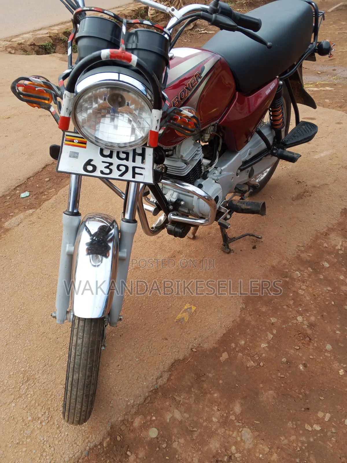 Bajaj Boxer 100 2024 Red