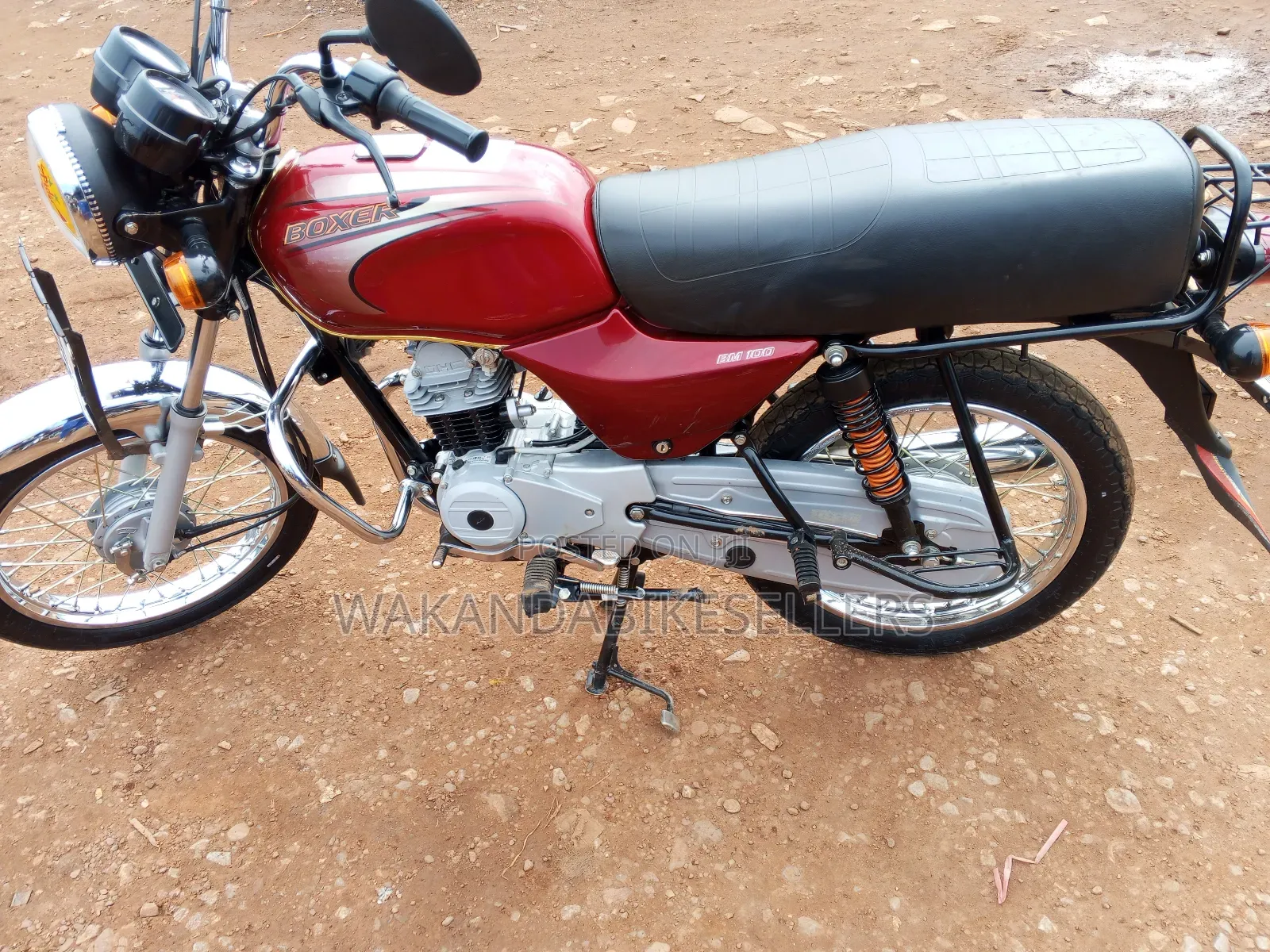 Bajaj Boxer 100 2025 Red