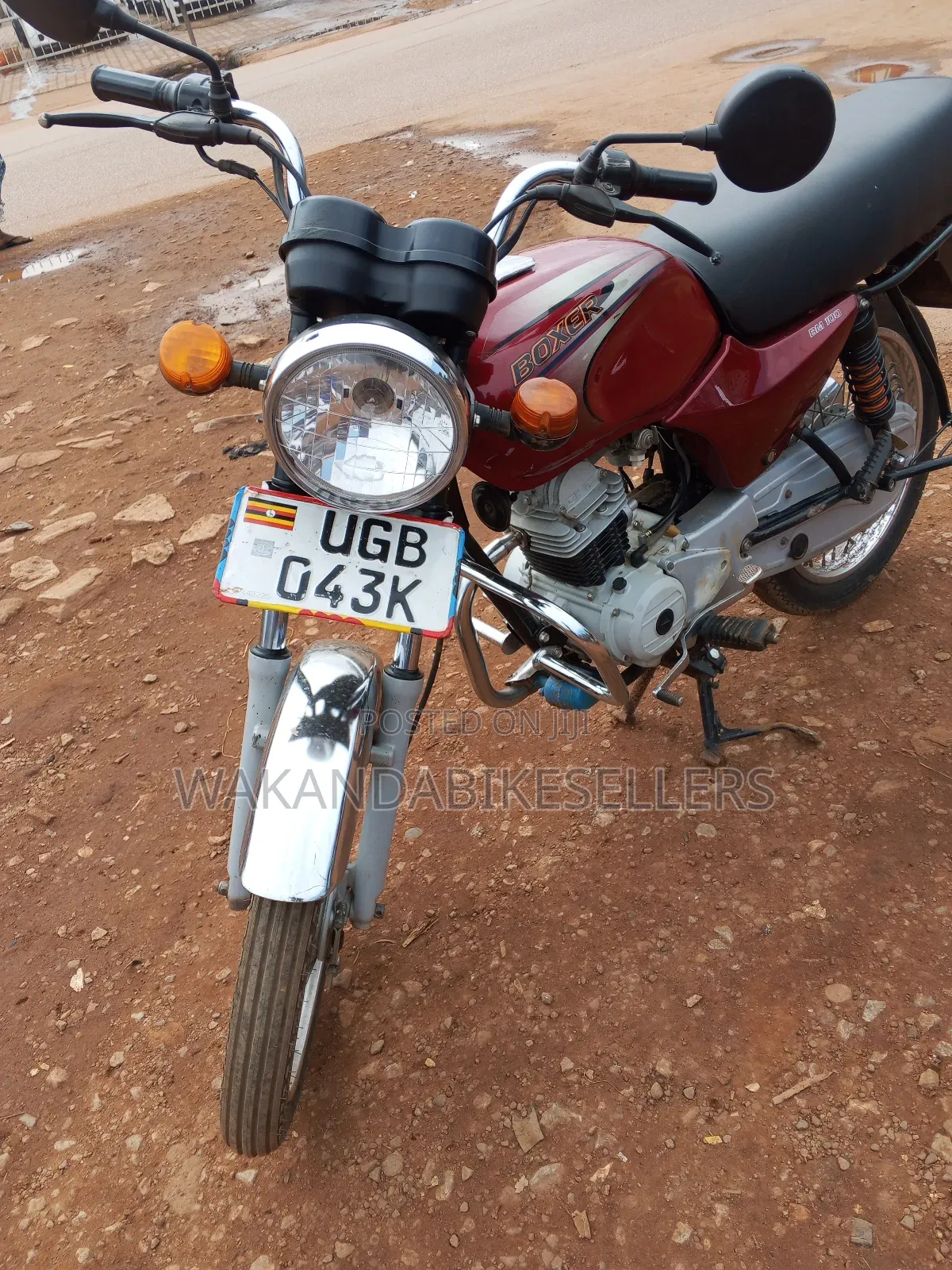 Bajaj Boxer 100 2024 Red