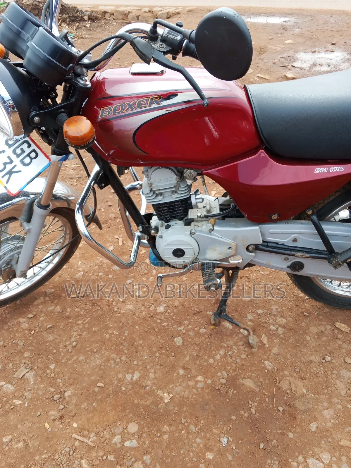 Bajaj Boxer 100 2024 Red