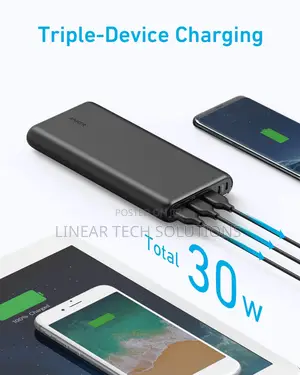Anker Power Bank, 26,800 Mah External Battery With Dual Input Port