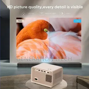 Smart Android  Projector 4k With Bluetooth, Wifi 6 And Auto Focus