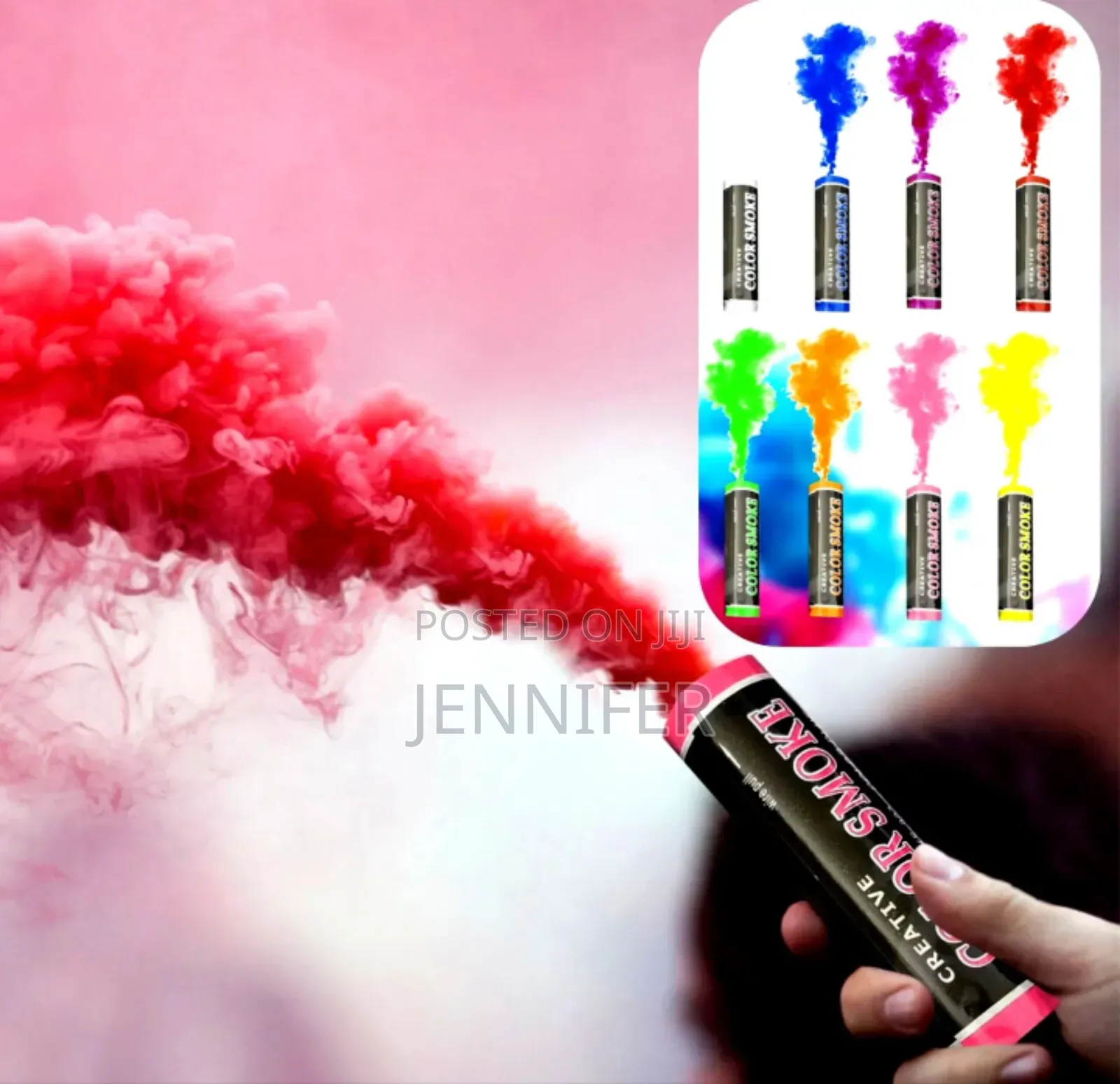 4pcs Colorful Disposable Smoke Stick