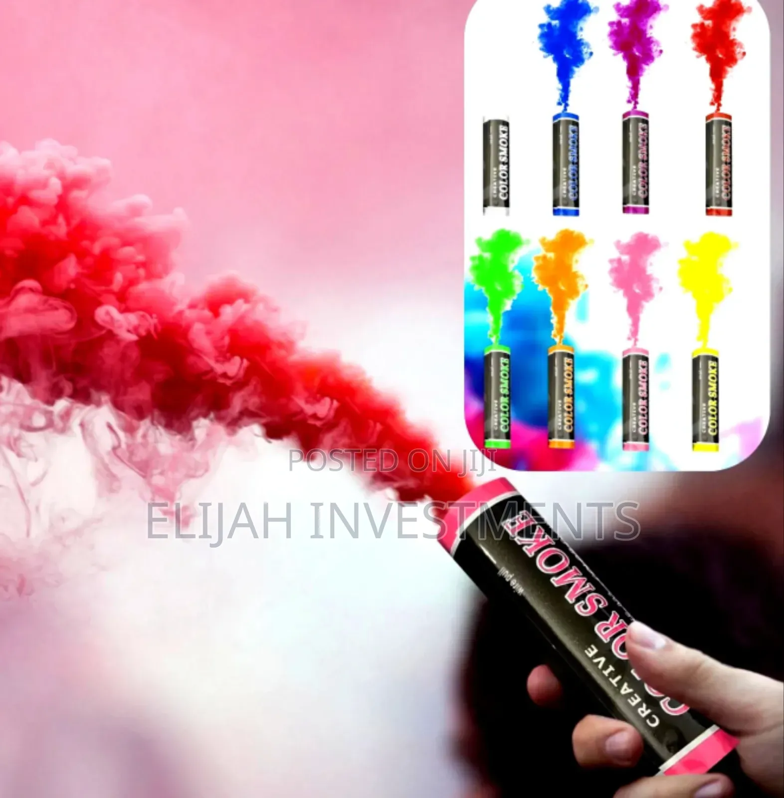 4pcs Colorful Disposable Smoke Stick