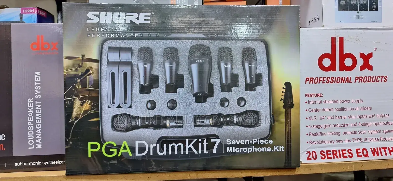 Pga Drum Kit 7 Sure Microphones