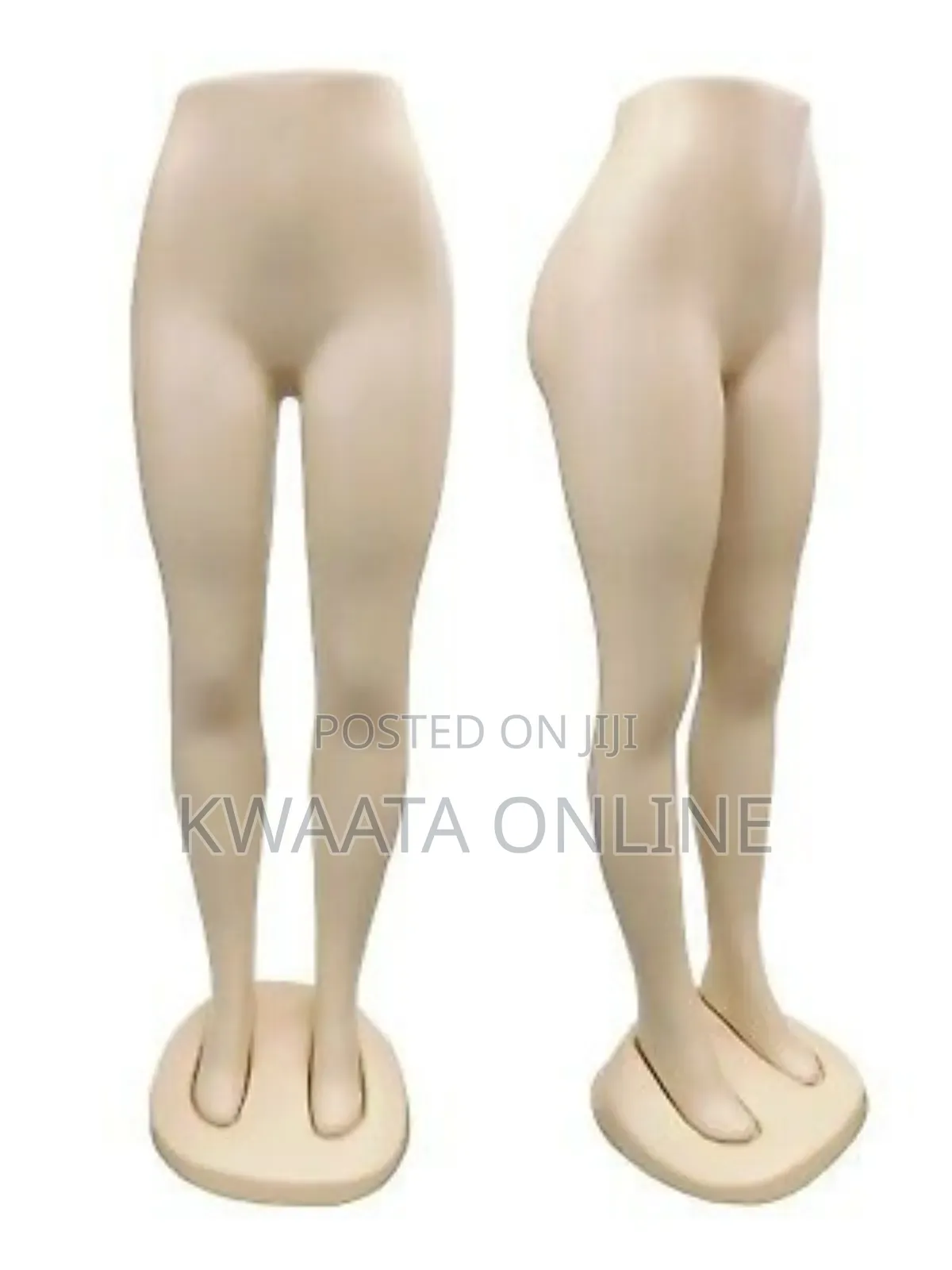 Lower Body Mannequin Leg Form Display Stand for Pants, Skirts Etc