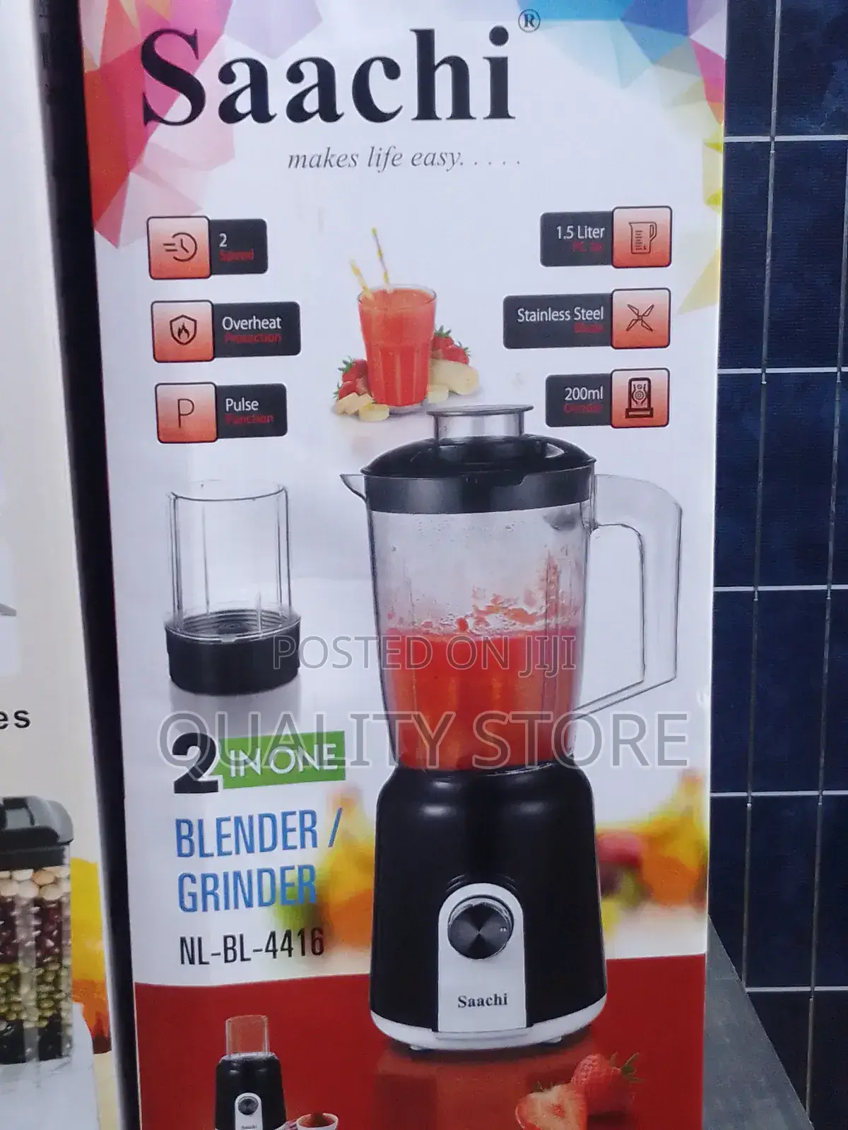 Electric Blender 2-in-1
