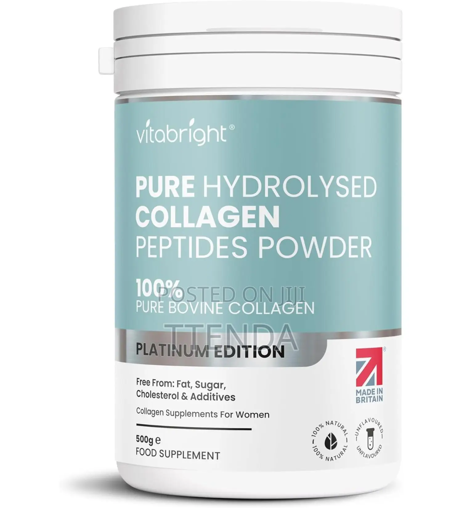 Collagen Peptides Powder 500g - 50 Servings