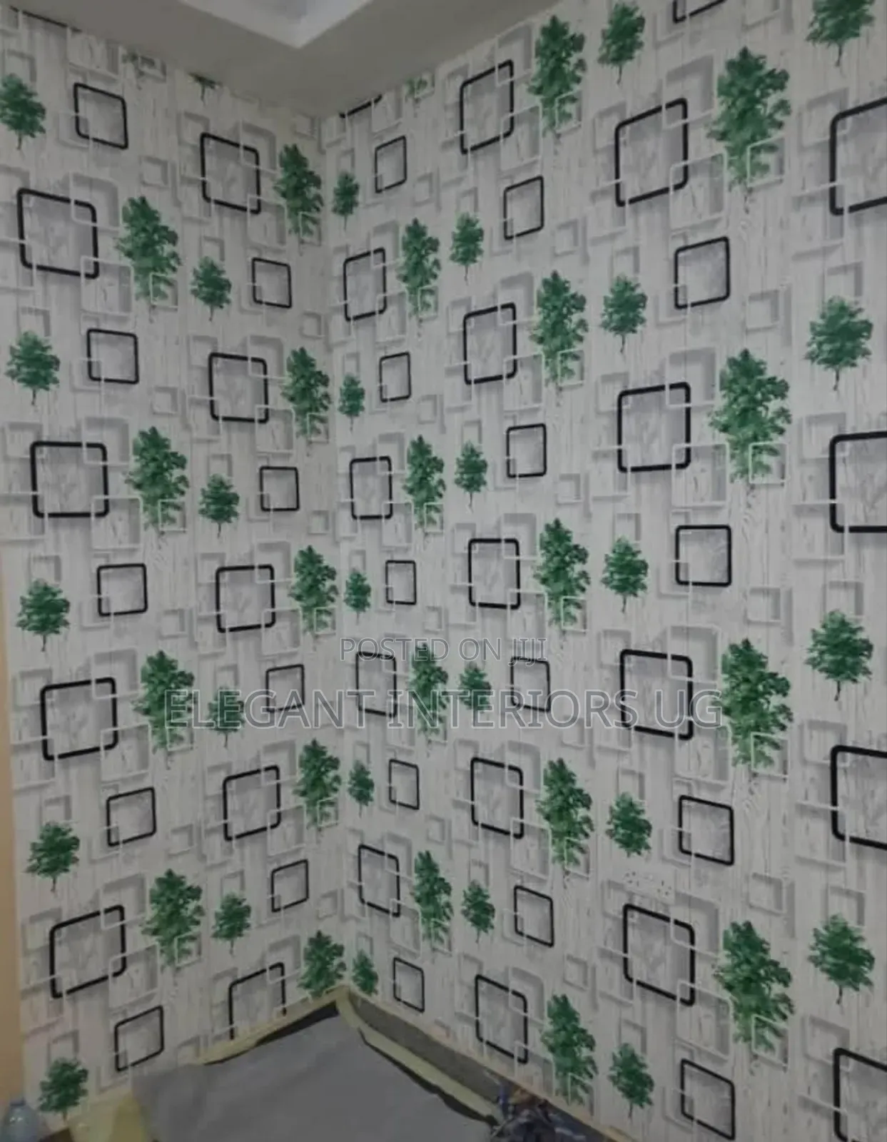 Elegant Wallpapers Wall Stickers Available in Plain and Designed Ones