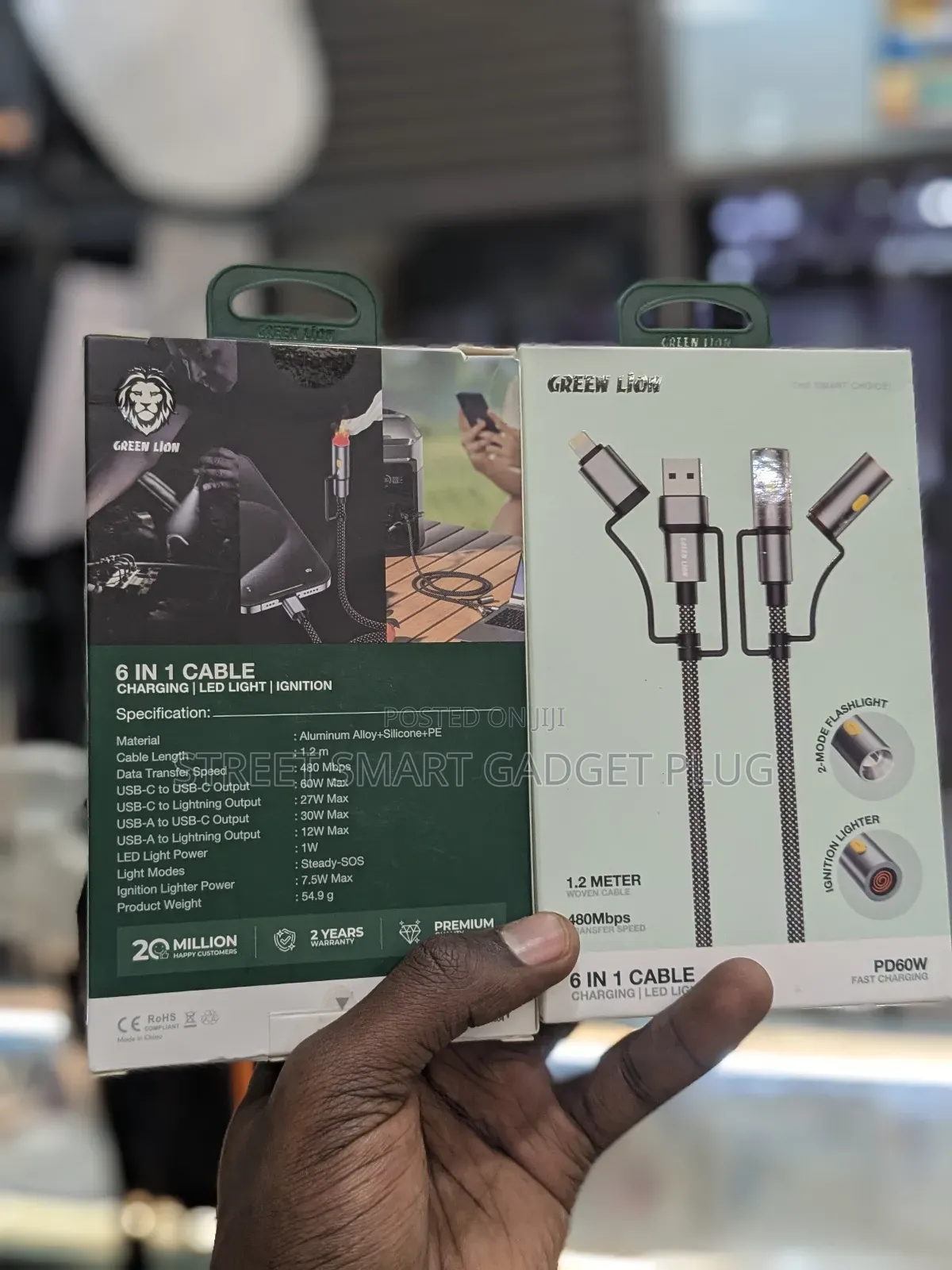 Green Lion 6in1 480mbps Cable