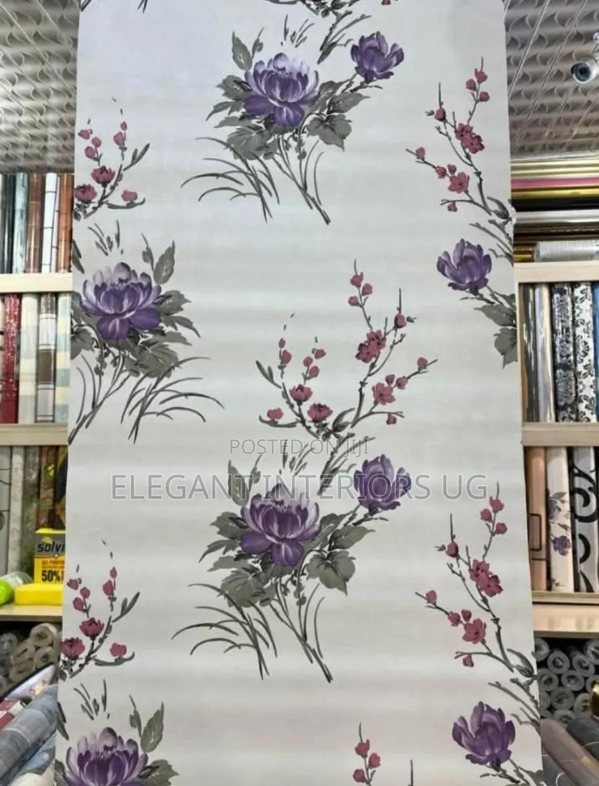 Wallpapers Wall Stickers Per Meter Available in Self and None Adhesive