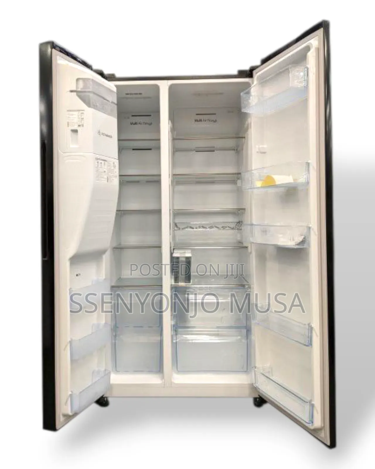 Hisense Fridge 700l Side by Side Frost Free With Water Dispenser-