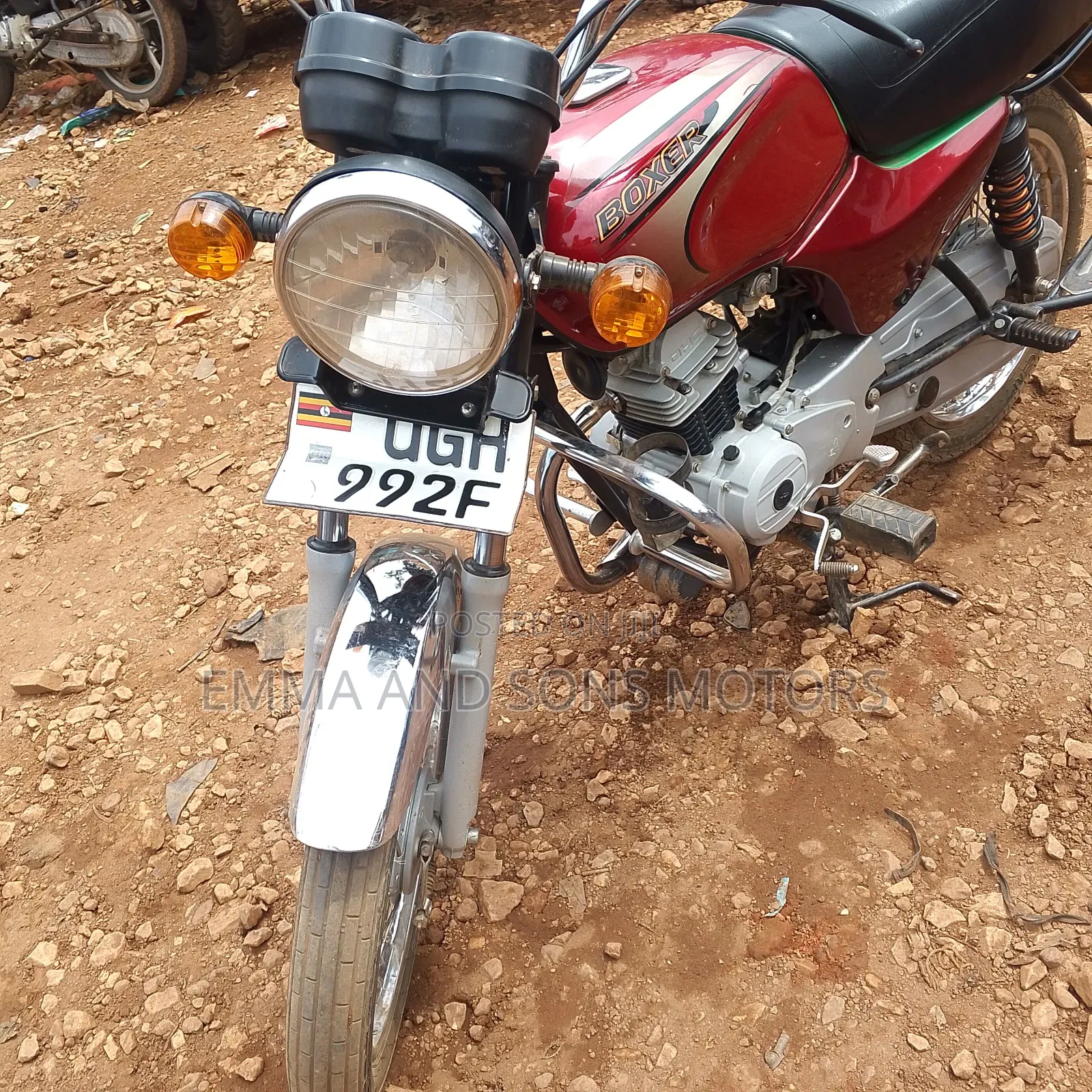 Bajaj Boxer 100 2025 Red