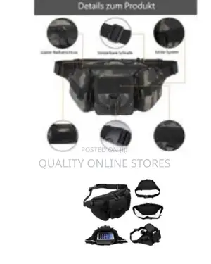 World Speed Waist Bag for Men Women, Stylish Sling Chest Bag