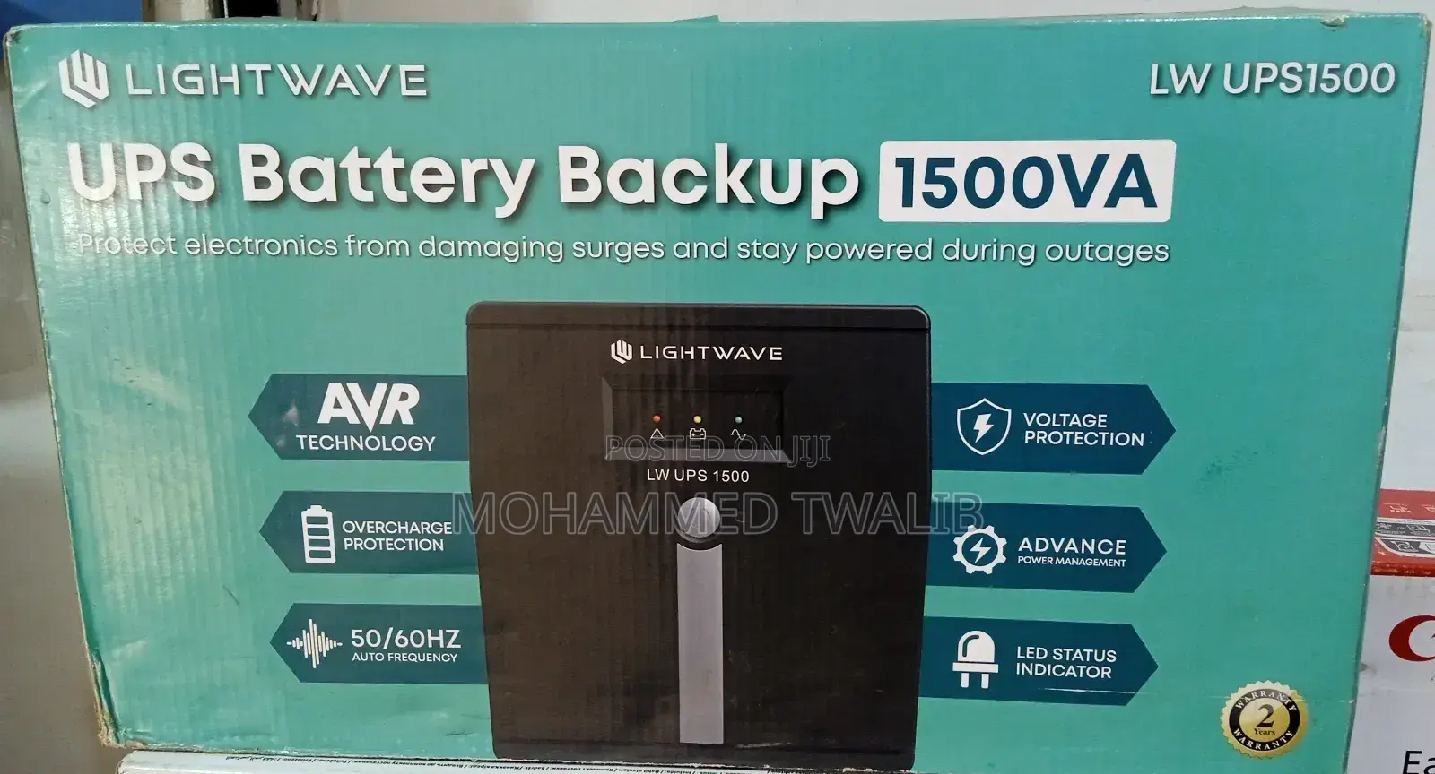 Light Wave Ups 1500va