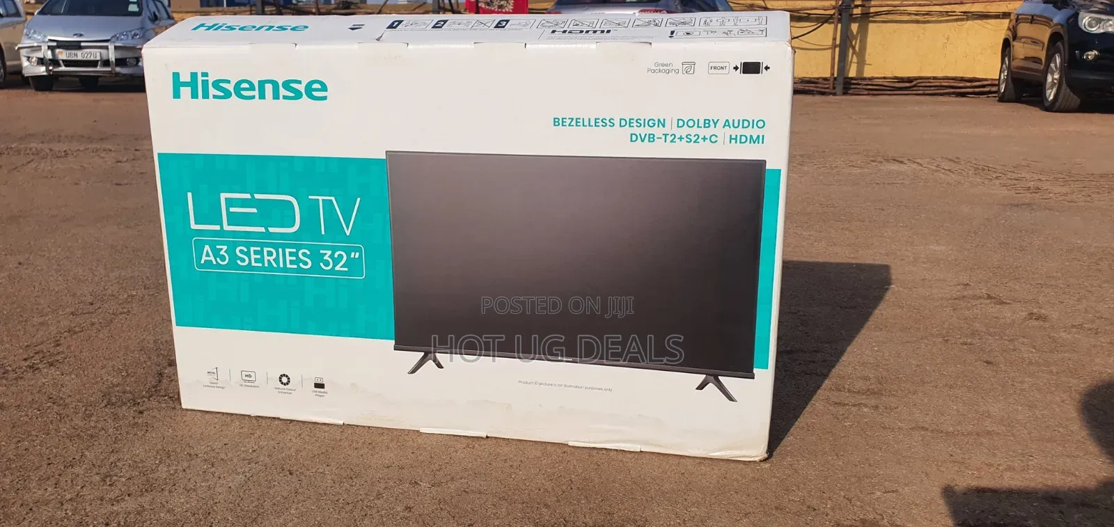 Hisense 32 Inches HDR Digital Frameless/Satellite Tv