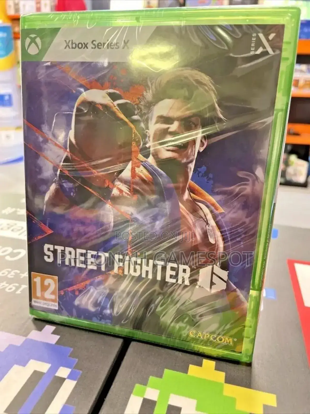 Street Fighter Game Cd For Xbox