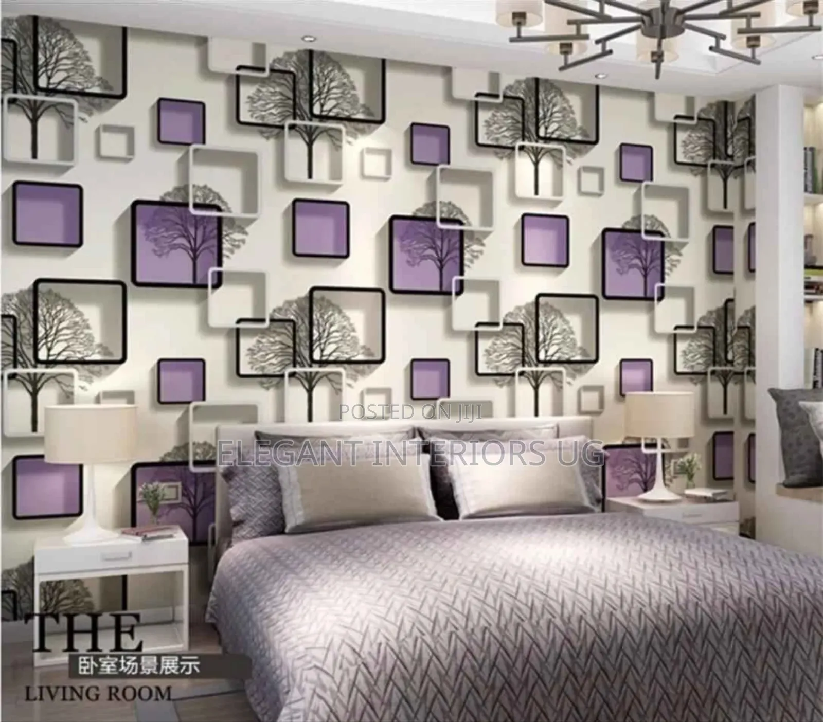 Elegant Wallpapers in Stickers and None Stickers at Good Price