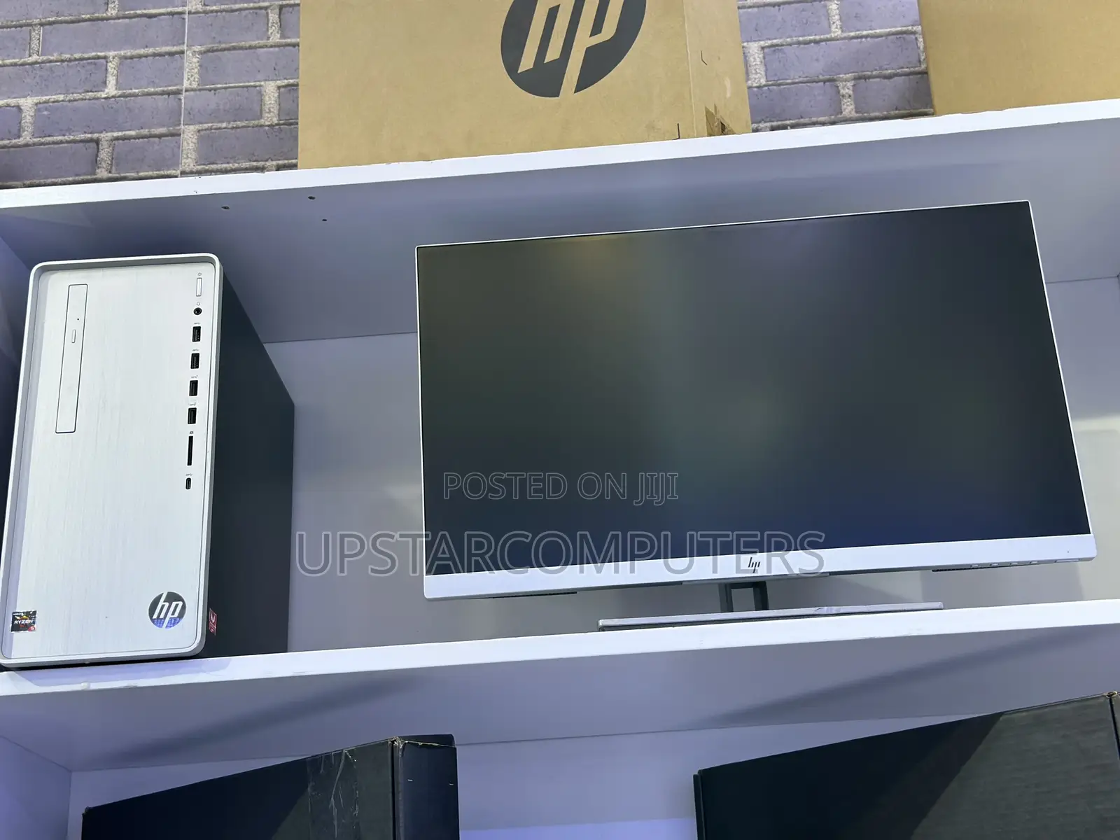 New Desktop Computer HP 280 G6 8GB AMD Ryzen 5 HDD+SSD 1T