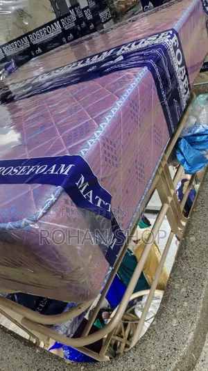 5*6/12inches Premium Rubber High Density Mattress