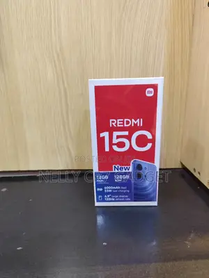 New Xiaomi Redmi 15C 4G 128 GB Black
