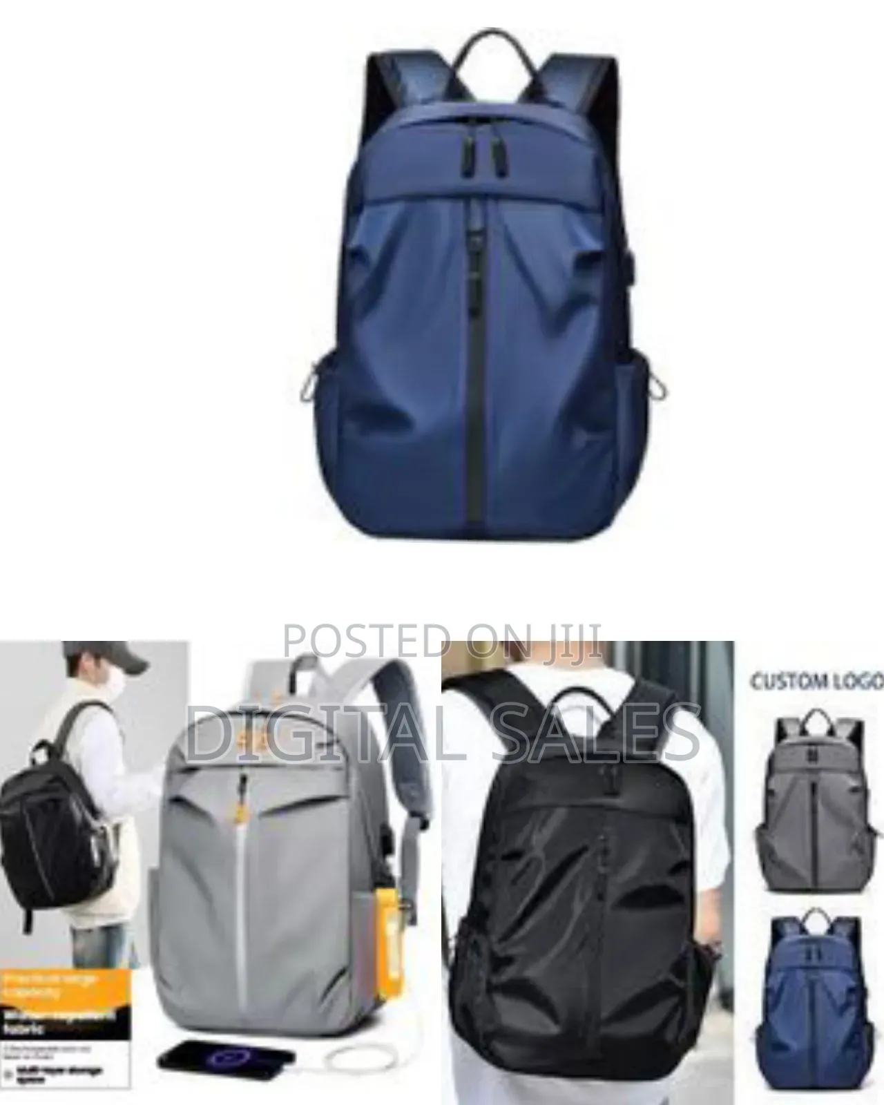 Travel Laptop Backpack for Students Book Bag, Work, Business With Usb