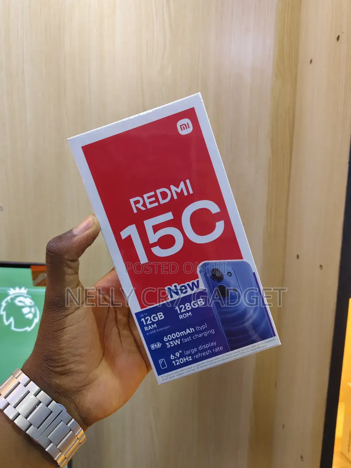 New Xiaomi Redmi 15C 4G 128 GB Blue