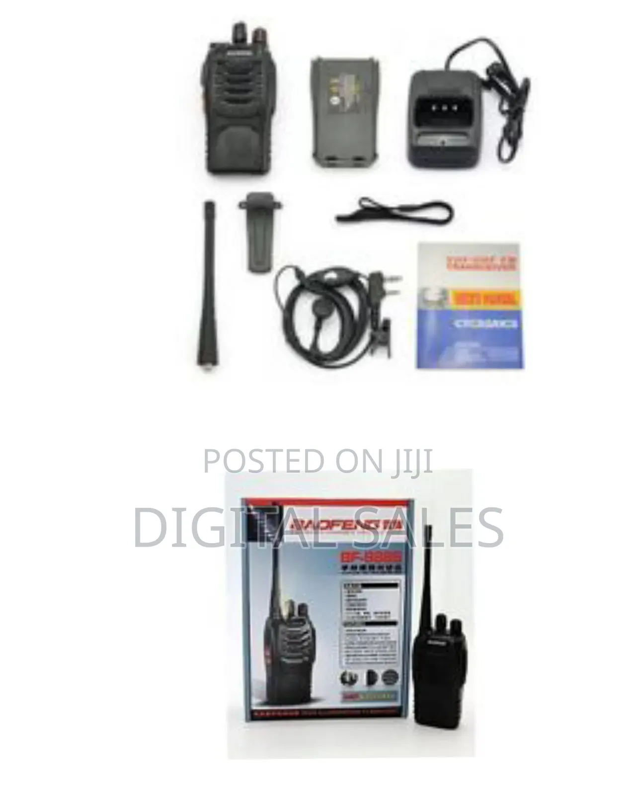 Baofeng 1 Piece Of Radio Handheld Two Way Radio Uhf Portable Walkie