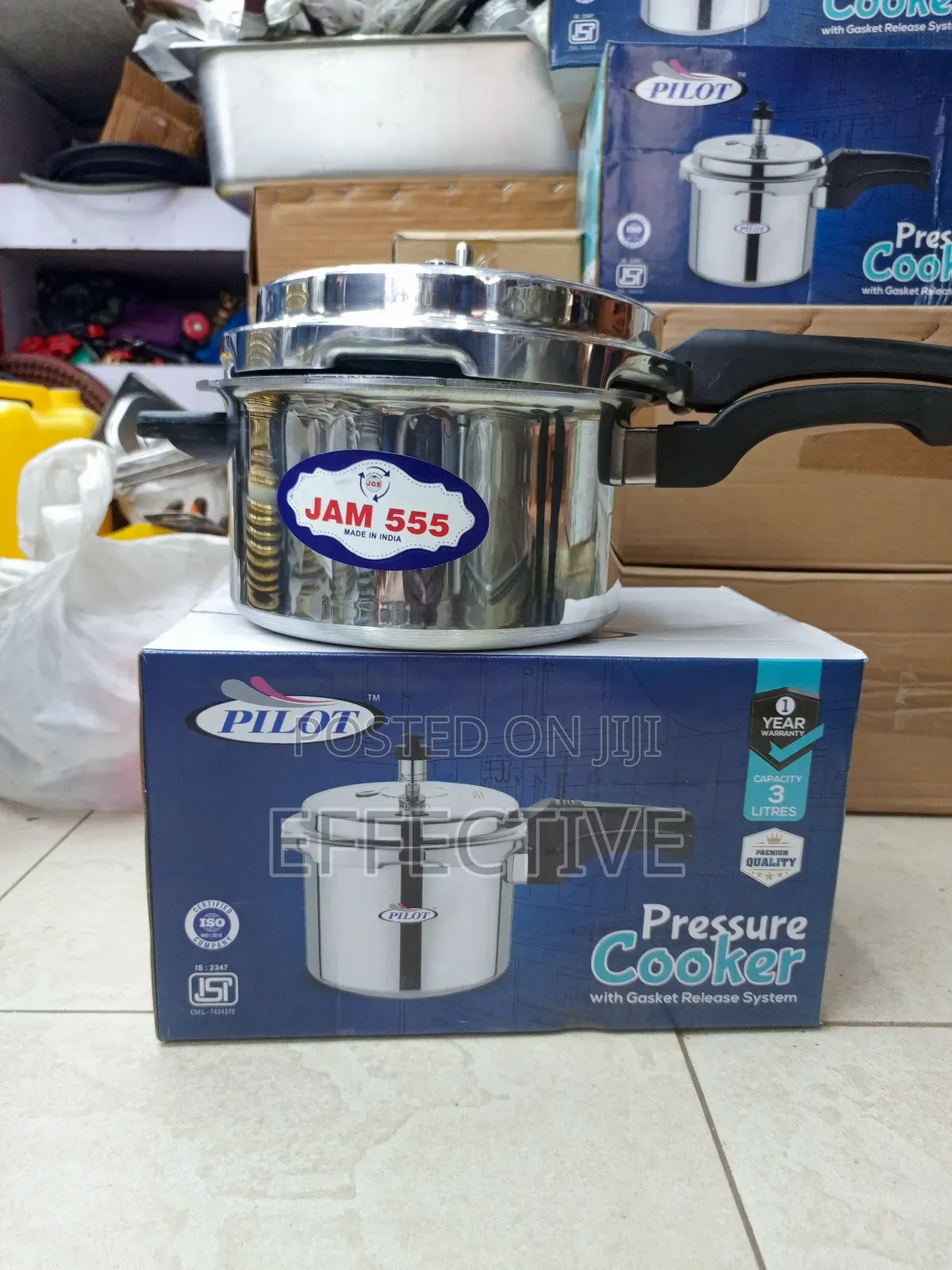 3 Litre-Pilot Pressure Cooker
