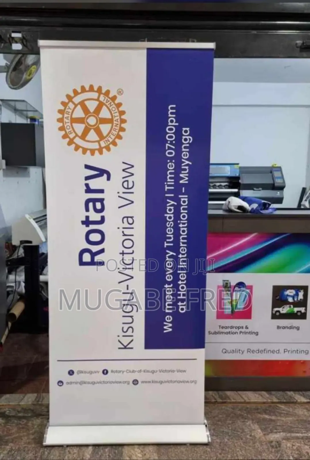 Full Set Pull Up Banner