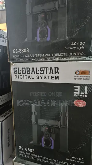 3.1ch Globalstar Gs-8803 Multimedia Woofer Home Theater Speaker
