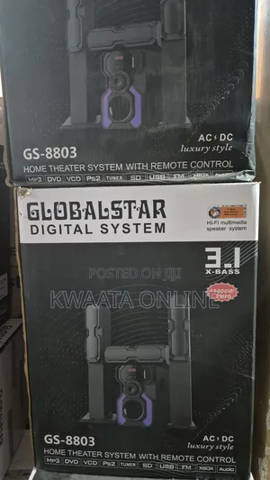 3.1ch Globalstar Gs-8803 Multimedia Woofer Home Theater Speaker
