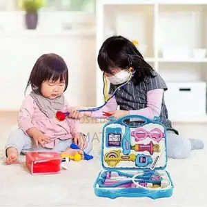 Doctor Play Set for Kids With Suitcase and Medical Accessories