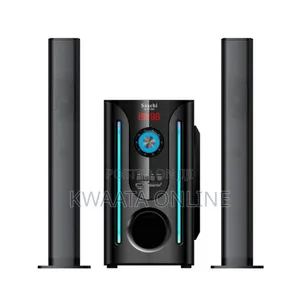 Saachi 2.1ch Tower Multimedia Speaker System – Bluetooth, Usb, Fm, Aux
